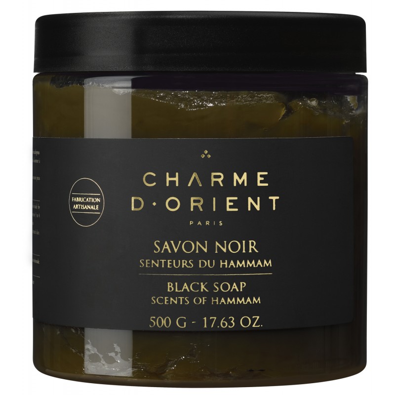 Savon noir Senteurs du Hammam - 500g - Charme d'Orient Paris