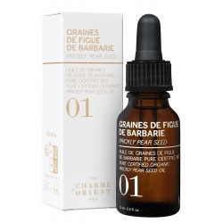 Véritable huile de graines de figues de Barbarie - 15 ml