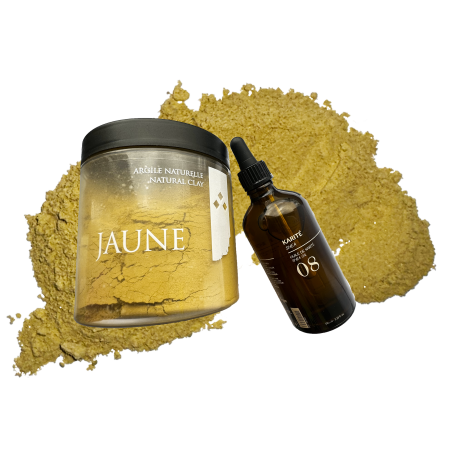 Duo Argile Jaune + Huile de Karité