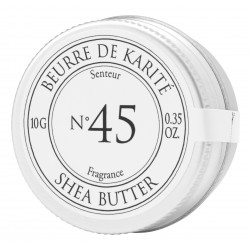 Beurre de karité parfum Fleur d'Oranger 10g DLU Mai 2025